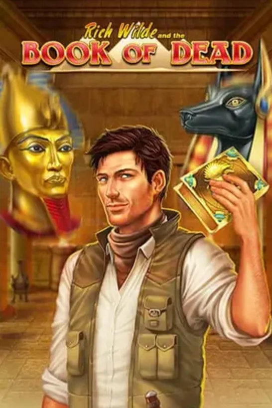 Book of Dead slot game screenshot