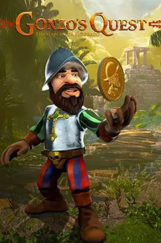 Gonzo's Quest slot game screenshot